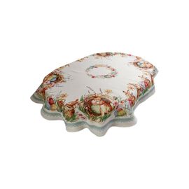 Скатертина Прованс oval гобеленова Злагода 135х240 см (034187)