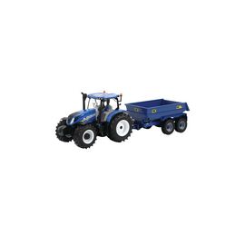 Спецтехника Britains Трактор New Holland T6 с прицепом-самосвалом NC Tilt 1:32 (43268)