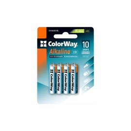 Батарейка ColorWay AAA LR03 Alkaline Power (щелочные) * 8 blister (CW-BALR03-8BL)
