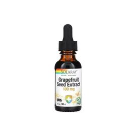 Витаминно-минеральный комплекс Solaray Экстракт семян грейпфрута, 100 мг, Grapefruit Seed Extract, 30 мл (SOR-11607)