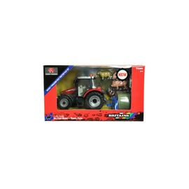 Спецтехника Britains Модель трактора Massey Ferguson 5612 с вилами и фигурками 1:32 (43205)