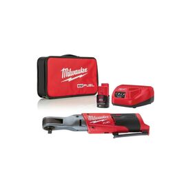 Гайковерт Milwaukee угловой 3/8" M12 FIR38-201B, 75Нм, 2Ah (4933459798)