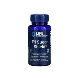 Витаминно-минеральный комплекс Life Extension Тройная защита от сахара, Tri Sugar Shield, 60 вегетарианских к (LEX-18036)