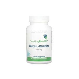 Витаминно-минеральный комплекс Seeking Health Ацетил-L-Карнитин, 500 мг, Acetyl-L-Carnitine, 90 вегетарианских ка (SKH-52008)