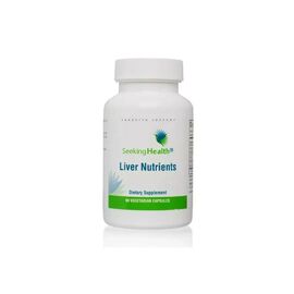 Трави Seeking Health Поживні речовини для печінки, Liver Nutrients, 60 вегетаріа (SKH-52062)