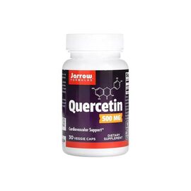 Антиоксидант Jarrow Formulas Кверцетин, 500 мг, Quercetin, 30 вегетерианских капсул (JRW-14123)