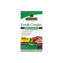 Травы Nature's Answer Женский травяной комплекс, 800 мг, Female Complex, Herbal Combination, 90 (NTA-16032)