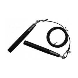 Скакалка LivePro Speed Jumprope LP8283H чорна з обваженням 300г (6951376154214)
