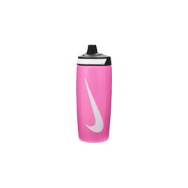 Пляшка для води Nike Refuel Bottle 18 OZ рожевий, чорний, білий 532 мл N.100.7665.634.18 (887791745378)