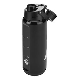 Бутылка для воды Nike TR Renew Recharge Chug Bottle 24 OZ чорний, білий 709 мл N.100.9669.080.24 (887791750259)