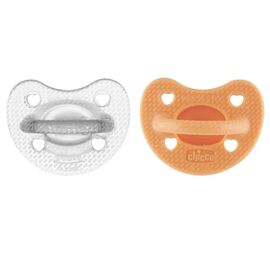 Пустышка Chicco PhysioForma Luxe Бежева 6-16 месяцев 2 шт (73033.31.00)