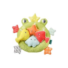 Игрушка для ванной Fehn Plansch & Play Развивающая Лягушка с морскими обитателями (4001998050080)