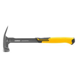 Молоток DeWALT RIP-CLAW, цельнометаллический, 397 г, с прямым гвоздодером (DWHT51138-0)