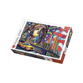 Пазл Trefl Краски Нью-Йорка, 1000 элементов (6334093)