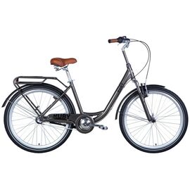 Велосипед Dorozhnik Ruby планет. Vbr AM 26" 17" Shimano Nexus ST 2024 Мокрий асфальт (OPS-D-26-280)