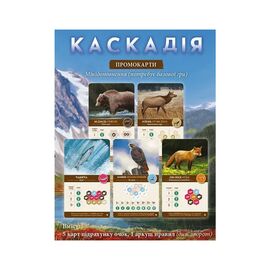 Настольная игра Lord of Boards Каскадия Набор Промокарт (Промокарти)