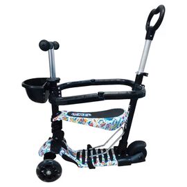 Самокат X-TREME KS-705-5W KITTY черный (125242)