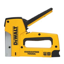 Степлер строительный DeWALT Heavy Duty для скоб типа "G" 6-14мм, гвоздей типа "J" 12, 15мм. (DWHTTR350-0)