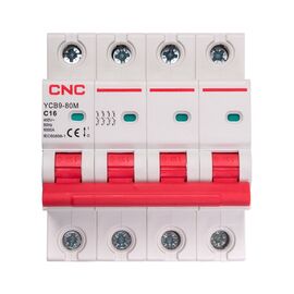 Автоматический выключатель CNC YCB9-80M 4P C16 6ka (NV821594)