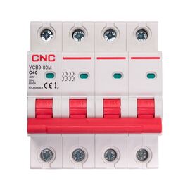 Автоматический выключатель CNC YCB9-80M 4P C40 6ka (NV821631)
