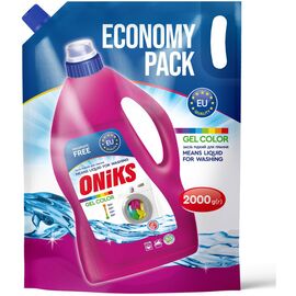 Гель для стирки Oniks Color дой-пак 2 кг (4820191761568)