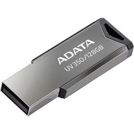 USB флеш накопитель ADATA 128GB UV350 Metallic USB 3.1 (AUV350-128G-RBK)
