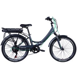 Электровелосипед Formula eSMART FRW AM Vbr 24" 15" 36B 12.5А*г St 2024 Чорний (ELB-FR-24-030)