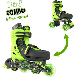 Роликовые коньки Neon Сombo Green розмір 34-37 (NT10G4)