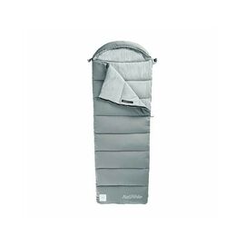 Спальний мішок Naturehike з капюшоном M400 NH20MSD02 (1°C) правий, сірий (6927595701270)