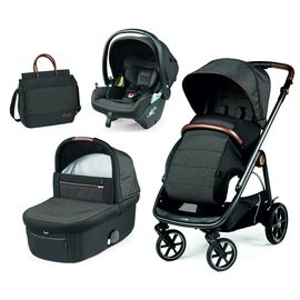 Коляска Peg-Perego 3 в 1 Veloce 500 с автокреслом Lounge (Mon Amour) (PACK-VEL31LG000003)