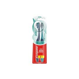 Зубная щетка Colgate 360 Суперчистота всей ротовой полости 2 шт (8718951561441)