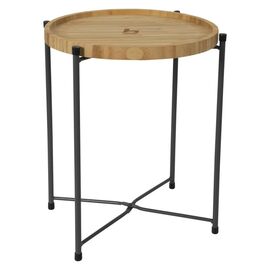 Туристический стол Bo-Camp Carnaby M 32x32 cm Bamboo Brown (1404322)