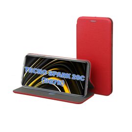 Чохол до мобільного телефона BeCover Exclusive Tecno Spark 20C (BG7n) Burgundy Red (711247)