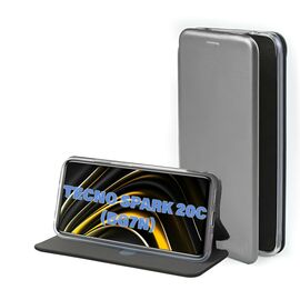 Чехол для мобильного телефона BeCover Exclusive Tecno Spark 20C (BG7n) Gray (711250)