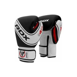 Боксерские перчатки RDX 4B Robo Kids White/Black 6 унцій (JBG-4B-6oz)