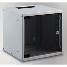 Шафа настінна Mirsan SOHO 6U 10" 306x300, RAL 7035 (MR.SOH06U30DE.02)