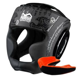 Боксерский шлем Phantom Muay Thai Full Face Black (PHHG2504)