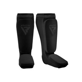 Захист гомілки і стопи RDX Shin Instep Foam Black/Black L (HYP-SIBB-L)