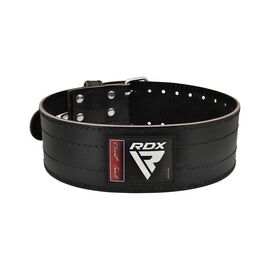 Атлетичний пояс RDX для пауерліфтингу RD1 шкіряний Black XL (WPB-RD1B-XL)