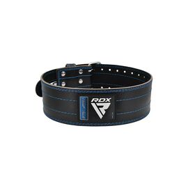 Атлетичний пояс RDX для пауерліфтингу RD1 шкіряний Blue L (WPB-RD1U-L)