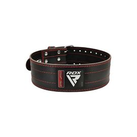 Атлетичний пояс RDX для пауерліфтингу RD1 шкіряний Red L (WPB-RD1R-L)
