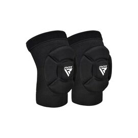 Фіксатор коліна RDX Hosiery Knee Foam K5 Black/White L (пара) (HYP-K5BW-L)