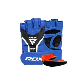 Перчатки для MMA RDX Aura Plus T-17 Blue/Black M (GGR-T17UB-M+)