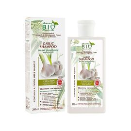 Шампунь Pharma Bio Laboratory Чесночный Для укрепления и роста волос 200 мл (4823080000052)