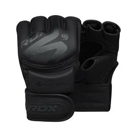 Рукавички для MMA RDX F15 Noir Matte Black L (GGR-F15MB-L)