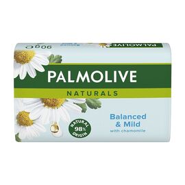 Твердое мыло Palmolive Naturals Balanced & Mild С ромашкой 90 г (8693495033770)