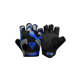 Рукавички для фітнесу RDX F6 Sumblimation Blue XXL (WGS-F6U-XXL)