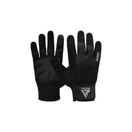 Рукавички для фітнесу RDX W1 Full Finger Plus Black M (WGA-W1FB-M+)