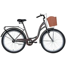 Велосипед Dorozhnik Aquamarine 28" 19" ST 2024 Сірий (OPS-D-28-367)