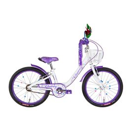 Велосипед Formula Cherry Vbr 20" 10" St 2024 Білий з бузковим (OPS-FRK-20-207)